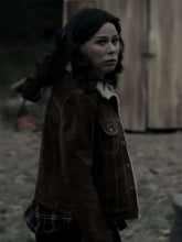 Grace Poe American Rust Brown Jacket