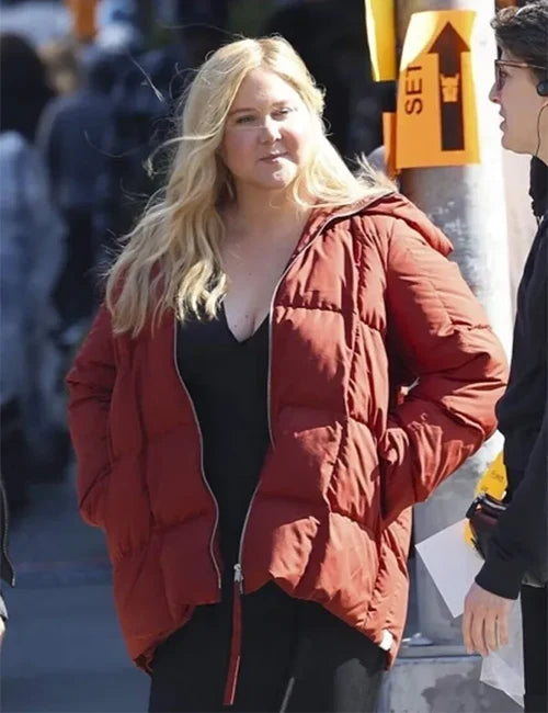 Amy Schumer Kinda Pregnant Puffer Jacket