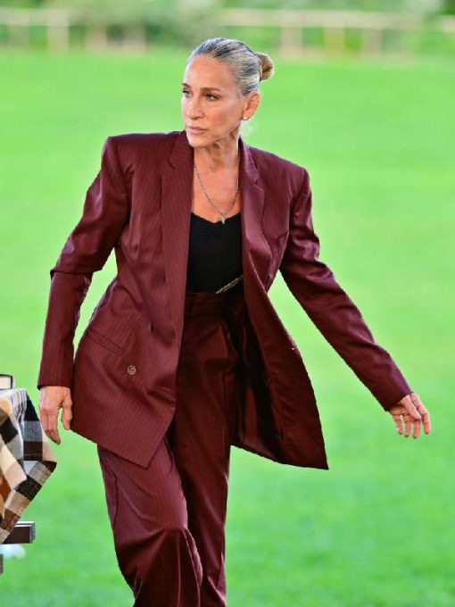 And Just Like That Sarah Parker Oversized Suit