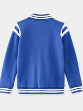 Street Fighter Andrew Koji Blue Varsity Jacket