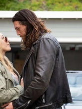 Craig Cody An­i­mal King­dom S04 Black Leather Jacket