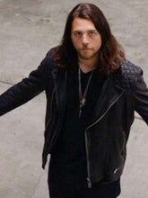 Craig Cody An­i­mal King­dom S04 Black Leather Jacket