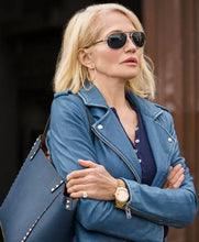 Animal Kingdom Ellen Barkin Blue Jacket
