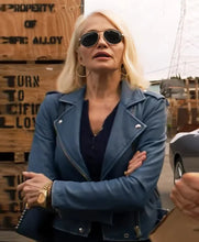 Animal Kingdom Ellen Barkin Blue Jacket