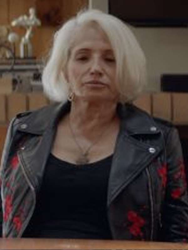 Janine Cody Animal Kingdom S03 Black Leather Jacket
