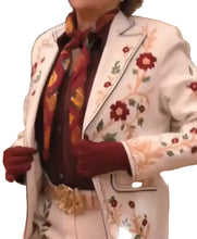 Dutton Ranch Annette Bening Embroidered Coat