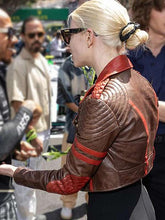 Anya Taylor Joy Grand Prix 2024 Leather Jacket