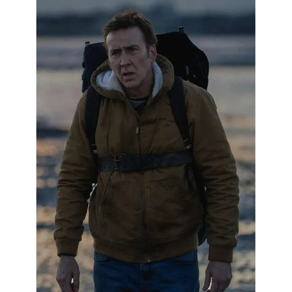 Arcadian 2024 Nicolas Cage Brown Jacket
