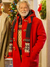 The Man with the Bag Arnold Schwarzenegger Red Coat