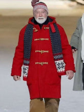 The Man with the Bag Arnold Schwarzenegger Red Coat