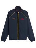 Navy blue Arsenal football track jacket front view