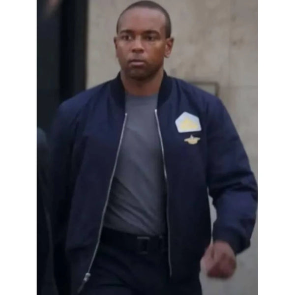 Justin Walker Atlas 2024 Blue Bomber Jacket