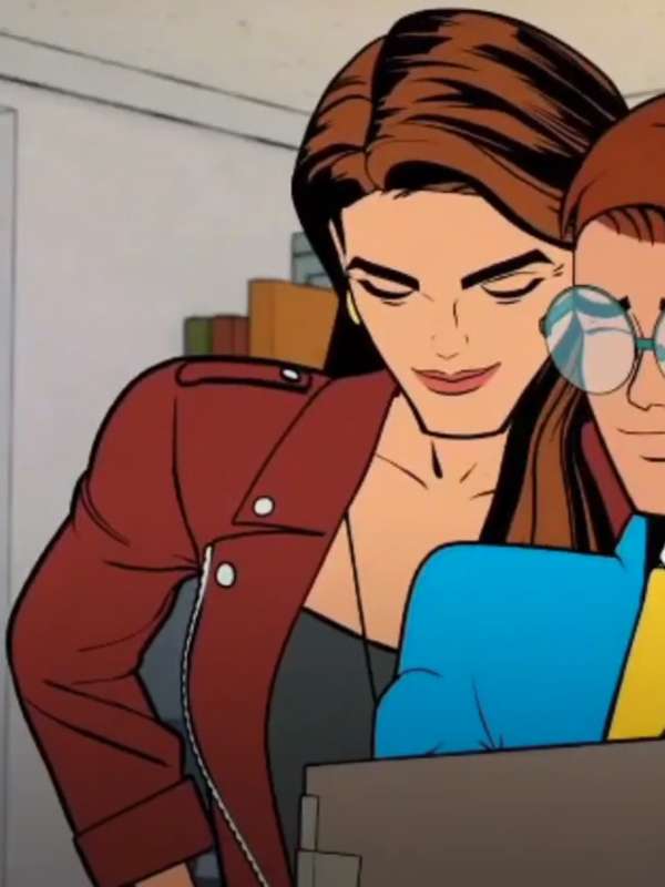 Aunt May Your Friendly Neighborhood Spider-Man Leather Jacket