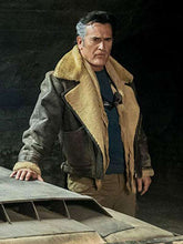 Ash vs Evil Dead Bruce Campbell Shearling Jacket