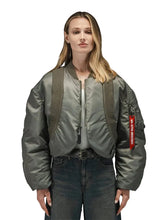 Women's Knit Rib MA-1 flight jacket
