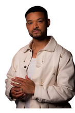 Steven Bartlett On Dragons Den White Jacket