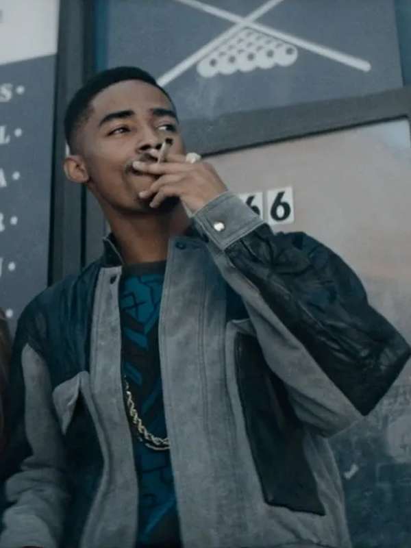 Myles Truitt Black Mafia Family S02 Leather Jacket