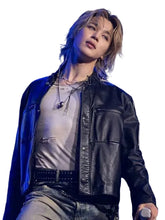 Jimin Event Racer Leather Jacket