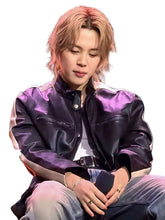 Jimin Event Racer Leather Jacket