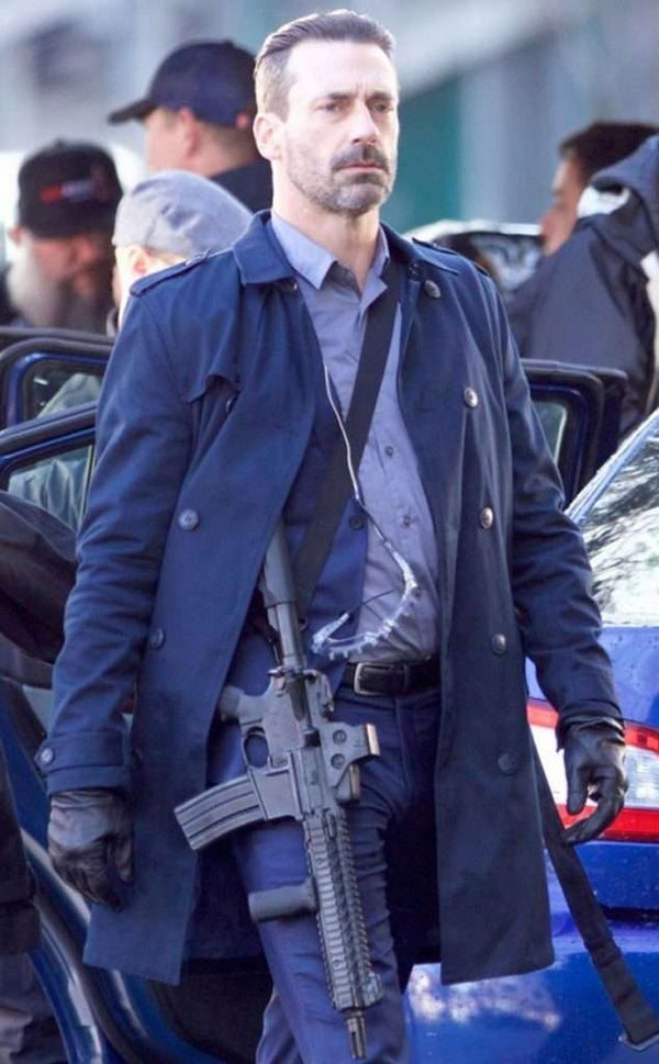 Baby Driver Movie Jon Hamm coat