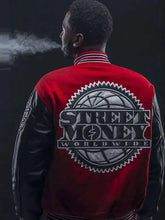 Bankroll Fresh Red & Black Varsity Jacket