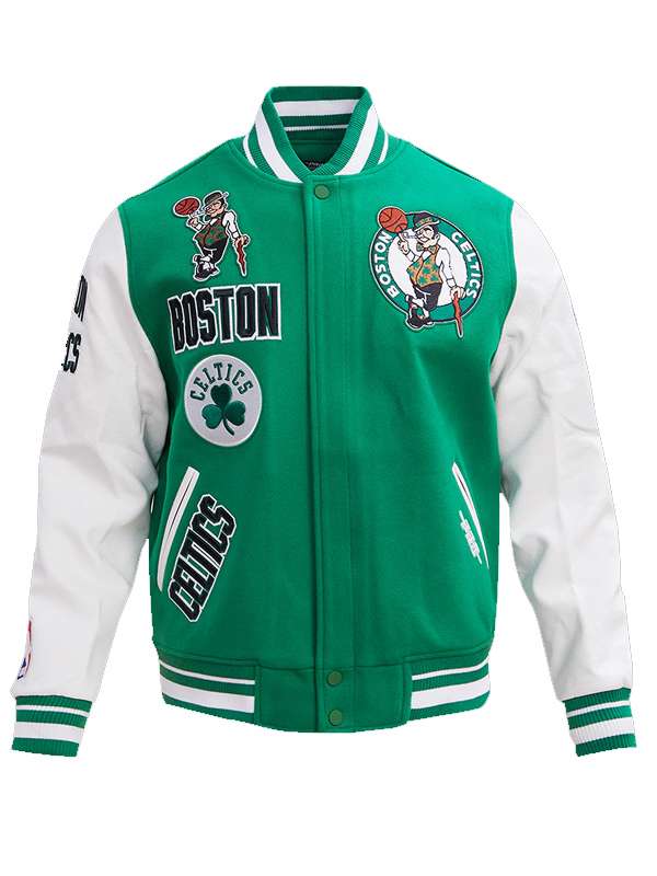 Boston Celtics NBA Varsity Jacket