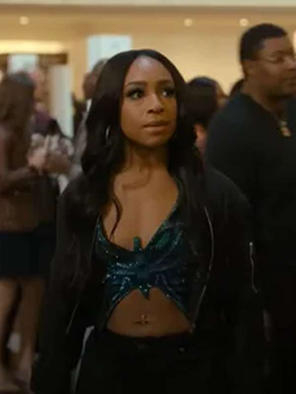 Kimmie Beauty in Black 2024 Black Jacket