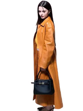 Fashion Show Becky Armstrong Leather Coat