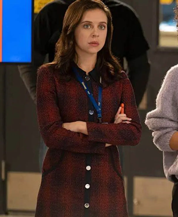 Bel Powley The Morning Show Claire Conway Coat