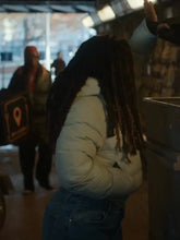 The Guest Bethan Mary James White Puffer Jacket