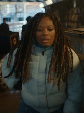 The Guest Bethan Mary James White Puffer Jacket