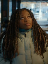 The Guest Bethan Mary James White Puffer Jacket