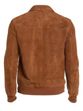 Bill Hader Suede Leather Jacket
