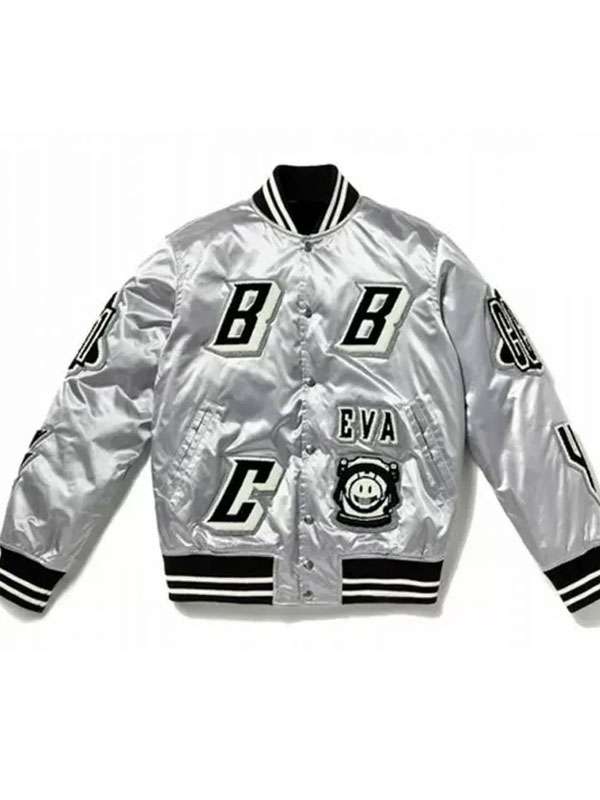 Billionaire Boys Club EVA Silver Bomber Jacket