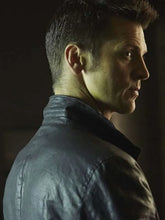 Sean Rogerson Bitten S02 Black Leather Jacket