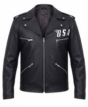 George Michael Faith Tour Black Real Leather Jacket