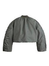 Alpha Industries Women's Knit Rib MA-1 Bomber Flight Jacket