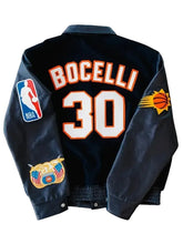 Suns Jeff Hamilton Andrea Bocelli Black Letterman Varsity Jacket