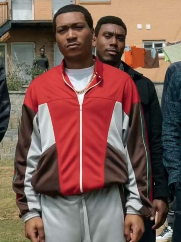 Big Meech BMF S03 Orange Jacket