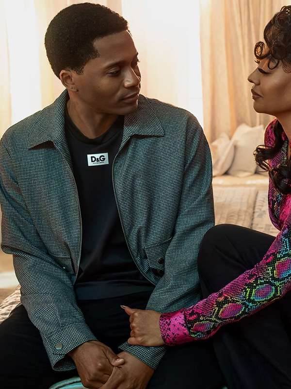 Black Mafia Family S03 Terry Flenory Grey Jacket