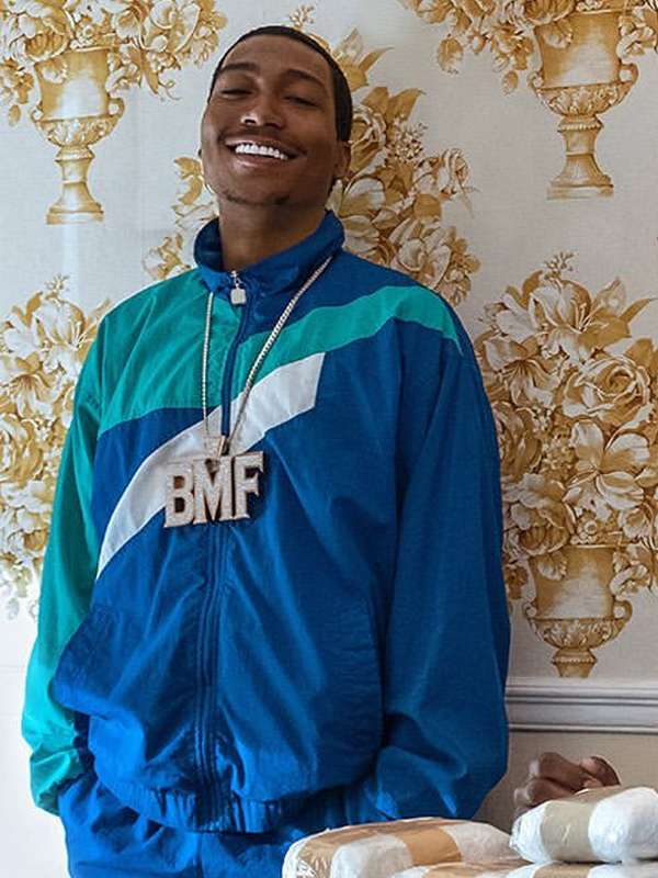 Big Meech Black Mafia Family S02 Blue Jacket