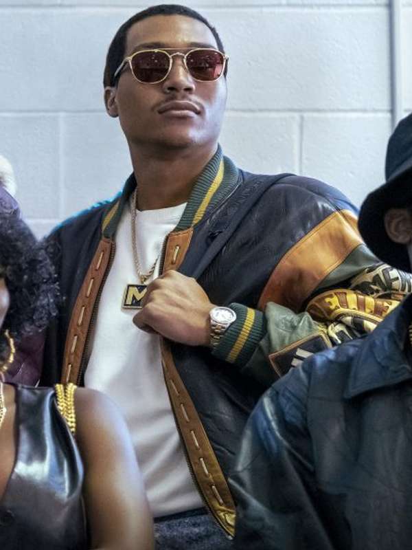 Big Meech Black Mafia Family Bomber Leather Jacket