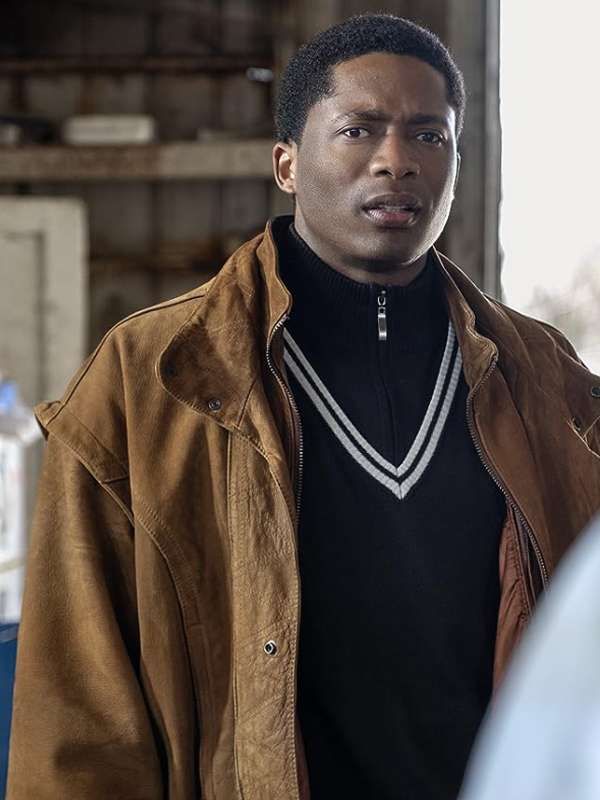 Terry Flenory BMF Brown Suede Leather Jacket