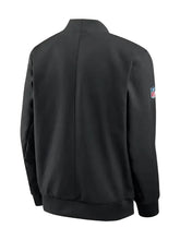 Black Raiders sideline jacket for football fans