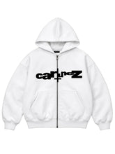 Ken Carson Cartunez black white hoodie front view