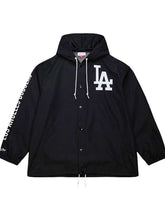 Black Dodgers Coach Jacket
