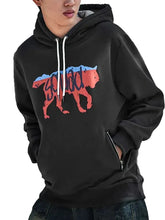 Sean Diaz Inspired Black and Navy Casual Hoodie