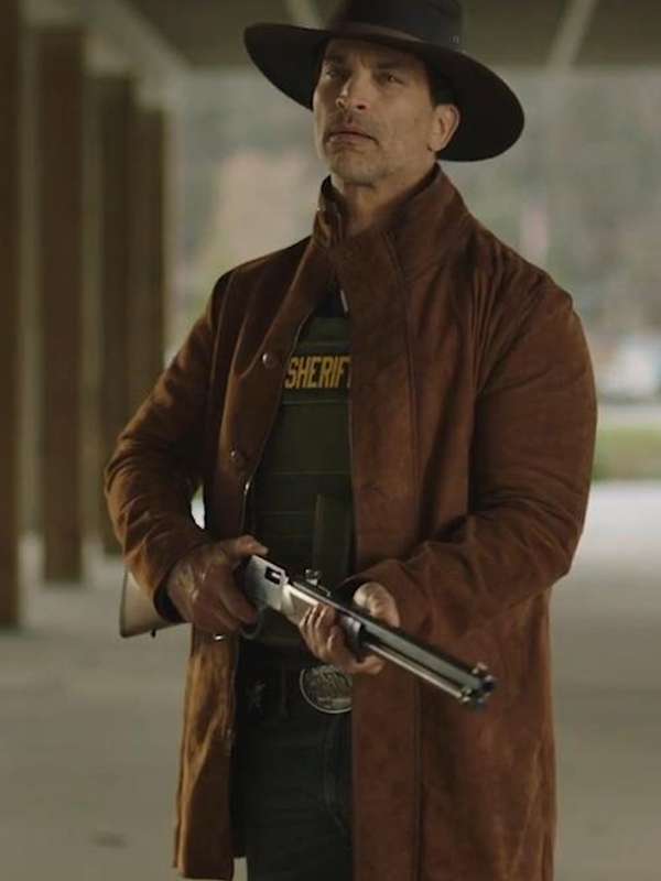 Johnathon Schaech Blue Ridge Brown Leather Jacket