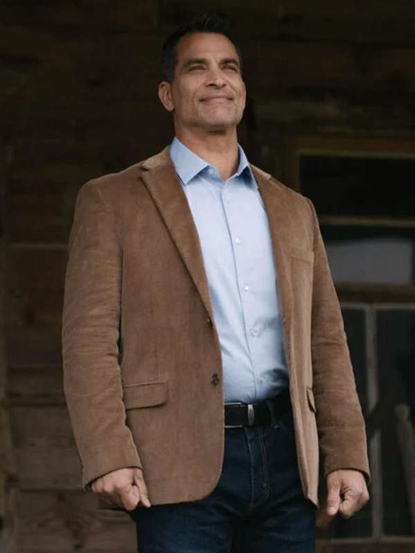 Justin Wise Blue Ridge The Series Brown Blazer