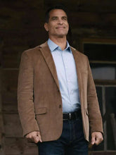 Justin Wise Blue Ridge The Series Brown Blazer